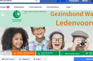facebookpagina Ledenvoordelen Waasland